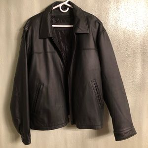 Vintage Men’s St John’s Bay Leather Jacket